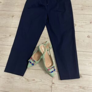 Pantaloni „Navy Elegance” – Albastru Marin, Confort și Stil